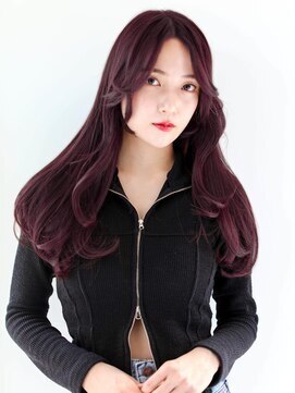 ガリカ 渋谷(Gallica) 色っぽ艶髪ラベンダー/顔まわりレイヤー/ブリーチなし