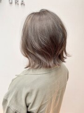 ブルー 盛岡店(BLUE) イメチェン/艶髪/ダークアッシュ/大人ミディアム/透明感ボブ