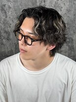 ヒロギンザ 新橋銀座口店(HIRO GINZA)&nbsp;波巻きパーマ＋メッシュカラー