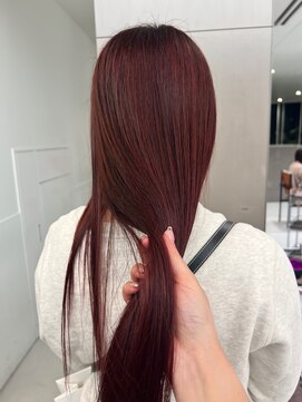 ローレンアオ(LOREN AO) 黒髪/ボブルフ/ネビージュ/小顔/ワンレン/矢場町/髪質改善/前髪