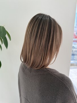 イト(ito.) 脱白髪染めシャドウルーツ_ミルクティーベージュ_ダブルカラー