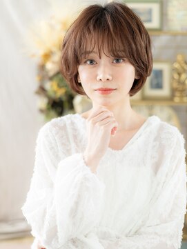 カバーヘア ブリス 志木南口駅前店(COVER HAIR bliss) 大人可愛いフェザーバング甘めマッシュパーマa志木20代30代40代!