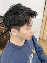 ネオリーブ クーロ メゾン 横浜(Neolive curro Maison)&nbsp;アップバング×スパイキーショート