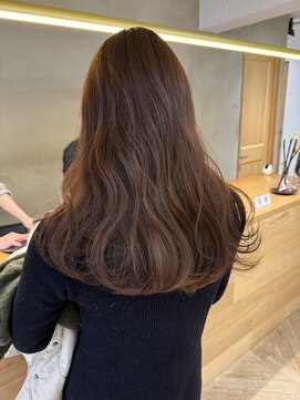 ローレン(LOREN) 透明感髪質改善ベージュダブルカラーミルクティーグレージュ