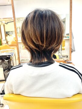 モリオ フロム ロンドン 成増店 【morio成増 セリザワ】ショートウルフ