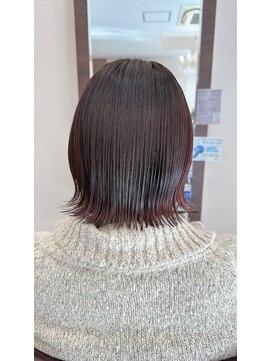 ルセ イノベーション 白岡本店(Ruse innovation) 【1月】外ハネボブ×レッドブラウン