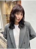 #ウルフパーマ #顔周りレイヤー