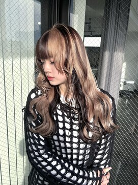 ザ オーダー(THE ORDER) ホワイトベージュ ブラウンセクション ランダムデザイン