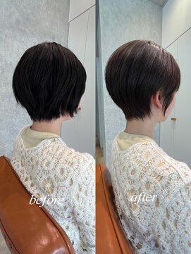 リッカ(RICCA) 【before afterあり】ショートボブ