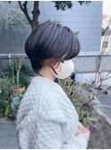 ショートヘアー シアーカラー