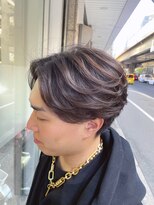 メンズサロン キング 梅田店(Men’s salon K!ng)&nbsp;波巻きツイストスパイラルパーマ/フェザーパーマ/眉毛/メンズ