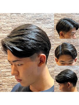 ヘアモード キクチ 銀座店 銀座 ワンカールパーマ <理容室>メンズ