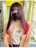 インナーカラーハイトーンデザインカラー