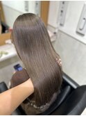 透明感カラーブリーチカラー髪質改善カラー