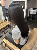 梅雨対策/髪質改善美髪縮毛矯正/似合わせカット絹髪ストレート