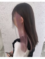 カリーナコークス 原宿 渋谷(Carina COKETH)&nbsp;ブリーチ2回のミルキーピンク