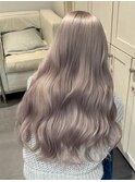 16594ミディアムレイヤーカットチョコレートブラウンワンホン