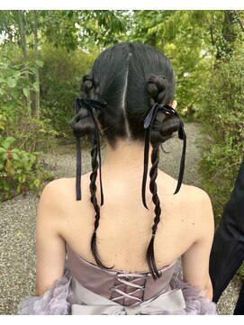 オリガミ トイロ(ORIGAMI TOIRO) ロープ編み×個性派ツインアレンジ