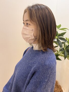 ナンブスカイ(nambu-SKY) 顔わまりレイヤー×インナーカラー