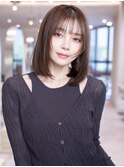 大人ガーリー×レイヤーショート×ダークアッシュ/レイヤー