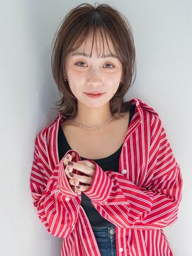 レゴ(REGO) #小顔黒髪クラゲヘアーオリーブグレーココアベージュ