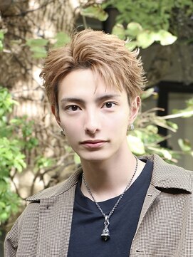 オーシャントーキョー 心斎橋(OCEAN TOKYO WEST) メンズヘアアップバングかき上げヘア