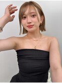 《SOYON》シースルーケンニプモリのタッセルボブ