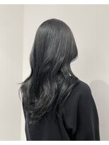 アッシュ 下丸子店(Ash)&nbsp;レイヤーカット×ブルーブラック×Aujuaトリートメント