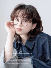 *ナチュラルウェーブ × ココアブラウン*