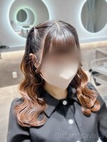 クランルシェ(clan luce)&nbsp;ハーフツイン/心斎橋ヘアセット