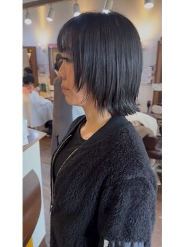 プルス 墨染店(PLUS) 墨染/ショートボブ/大人ボブ