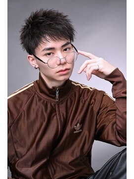 リップス レイ ギンザ(LIPPS Ray GINZA) ツーブロック大人短髪ソフトツイストショートマッシュ