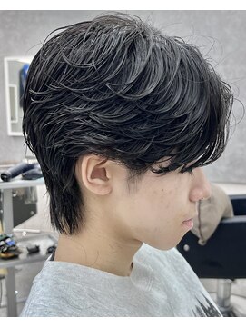 グロップ 町田(GLOP) 韓国風ナチュラル毛流れパーマ