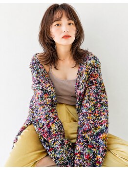 フェリア ファム 桃山台(FERIA fam)の写真/桃山台駅6分【白髪ぼかし*脱白髪染め】育てるハイライトが人気！お洒落にぼかす♪明るい白髪染め☆