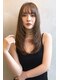 ヘアーメイクブランニュー セントラル 西大寺店(hair make Brand new central)の写真/うるおいのある自然なストレートに視線が釘付け☆高濃度コラーゲン配合で好感度バツグンのしっとり美髪♪