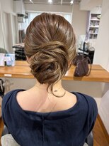 ルリエ(Relier)&nbsp;浴衣シンプルだらりシニヨン