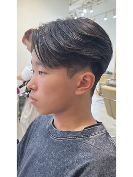 フィルムス 柏(FILMS) men's/メンズ/リバースセンターパート/ニュアンスパーマ/柏