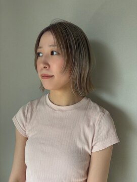 スーリール 西大分店(Sourire) sourire西大分/ハイトーンレイヤーボブ