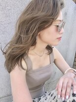 ワール(whirl.)&nbsp;パールベージュ×無造作セミロング☆