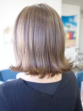 オヒアフォアプルメリア(OHIA for Plumeria) 透け感が可愛いオリーブベージュ