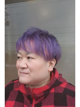 フィズ ヘア 三条店(fizz hair) コットンキャンディカラー