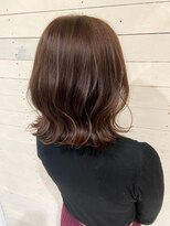 ルノン フィージュ(LUNON fieju)&nbsp;【LUNON fieju】鎖骨下束感のある外ハネSTYLE