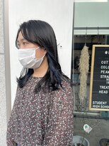 ノチ(Noci)&nbsp;【和田寧々】インナーブルー/イヤリングカラー/Blue