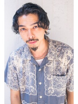 ピズム(PISM) 七三オールバック/ツイストスパイラル/サイドパート