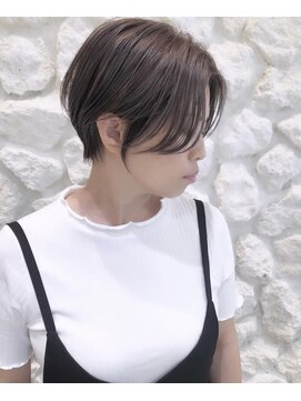 モアナ バイ ヘッドライト 沖縄東崎店(Moana by HEADLIGHT) Moana【東崎】#耳掛けショート#ショートボブ#ハンサムショート