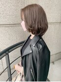 透明感ミルクティーベージュ