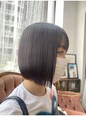 韓国風ストレートボブ