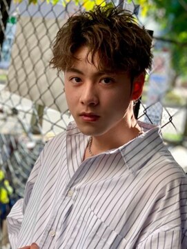 クレスト 草津店(CREST) マッシュツーブロックメンズパーママッシュ