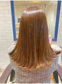 ヘアエステ×キャラメルベージュ
