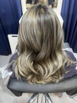 ミクスチャー(mixture)&nbsp;レイヤー/アッシュホワイト/ハイライト